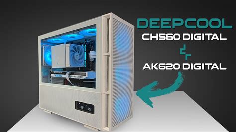 Deepcool Ch560 Case Overview Full Pc Build Youtube