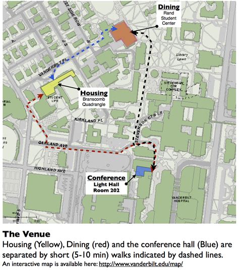 Vanderbilt University Medical Center Campus Map - United States Map