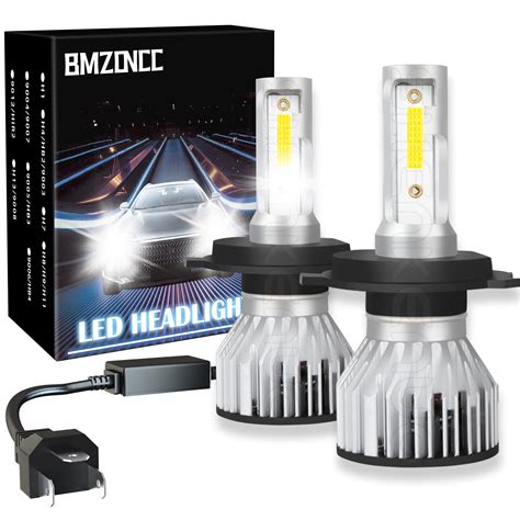 BMZONCC For Honda Civic 1992 2000 2001 2002 2003 LED Headlight H4 9003