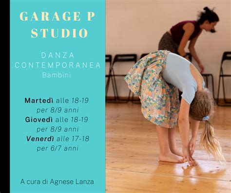 Danza Contemporanea Per Bambin GARAGE Performance STUDIO