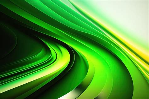 Premium AI Image | Abstract Green Gradient