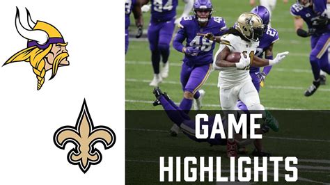 Minnesota Vikings Vs New Orleans Saints Nfl Week 16 Christmas Day