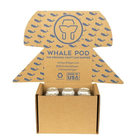 6 Pack Premium Shipper | Whale Pod