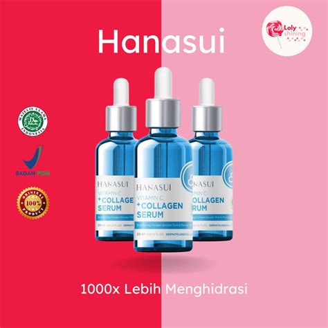 Jual Hanasui Vitamin C Collagen Serum New Look Improved Formula