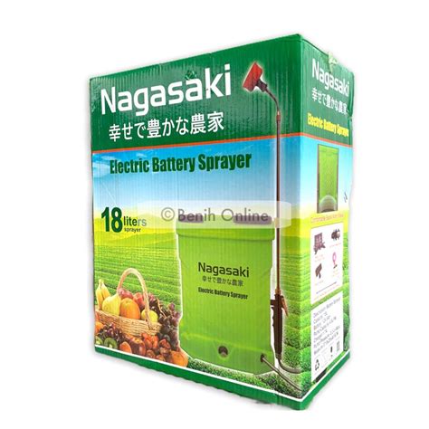 Jual TANGKI SPRAYER ELEKTRIK NAGASAKI 16 LITER Tanki Alat Semprot