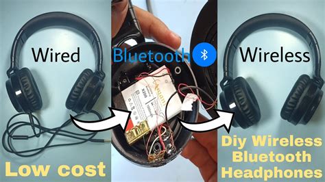 Convert Your Wired Headphones To Wireless Headphones 2in1 Use Your