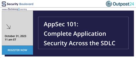 Appsec 101 Complete Application Security Across The Sdlc