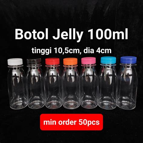 Harga 50pcs Botol Jelly 100ml Botol 100ml Lazada Indonesia