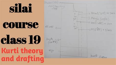 Silai Course Class 19 Simple Suit Kurti Ki Theory And Drafting