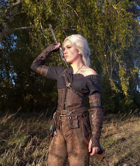 Ciri Cosplay Costume Witcher 3 Wild Hunt Etsy