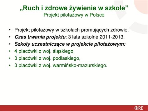 Ruch I Zdrowe Ywienie W Szkole Ppt Pobierz