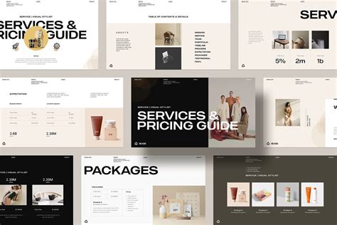 Services & Pricing Guide Template by GoldenPixelStudio on Dribbble