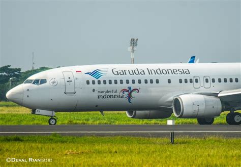 Garuda Indonesia • Pk Gfs • Boeing B737 8u3wl Wonderfu Flickr