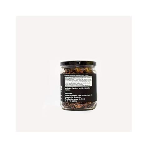 El Sabor De Oaxaca Chapulines Naturales Premium Healthy Snacks Plain