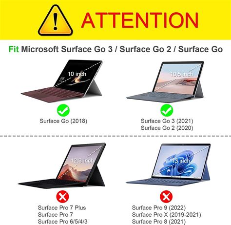 Fintie H Lle F R Microsoft Surface Go Kaufland De