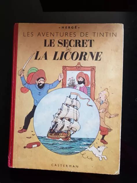 Tintin Le Secret De La Licorne B Eur Picclick Fr