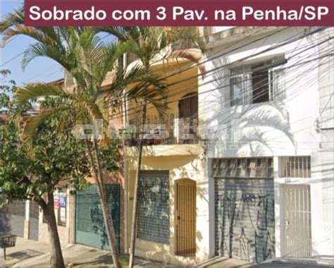 Sobrado Pav Na Penha Sp Casas Em Leil O Destak Leil Es