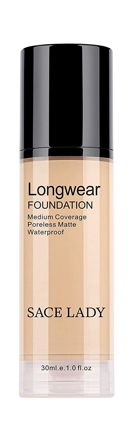 Amazon Sace Lady Matte Liquid Foundation Makeup Longwear