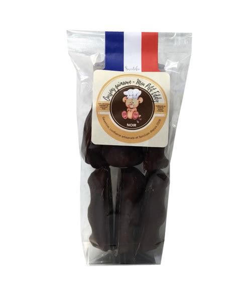 Ourson Guimauve Au Chocolat Noir G Les Saveurs Du Colombier