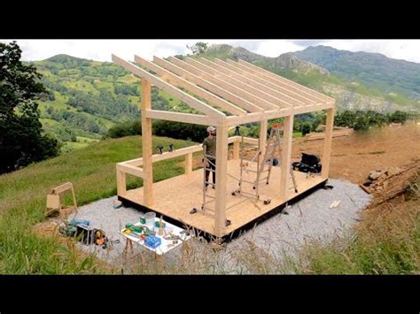 How To Build A Timber Frame Tiny Office Part 3 Mortices Tenons And