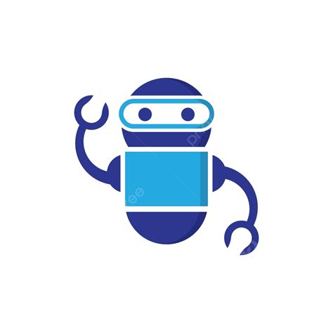 Robot Vector Icon Virtual Vector White Vector Virtual Vector White