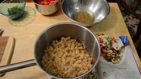 Food Network Magazine Jeff Mauro Spring Pasta Salad Review Youtube