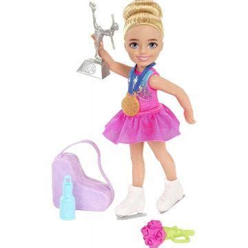 Barbie Chelsea Puedes Ser Mu Eca Patinadora Sobre Hielo Hck