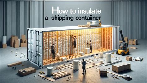 How To Insulate A Shipping Container - Container Waves