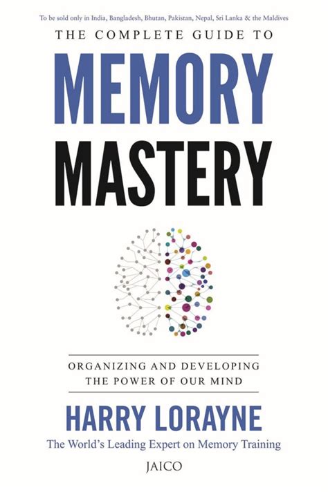 Buy The Complete Guide To Memory Mastery By Harry Lorayne Online