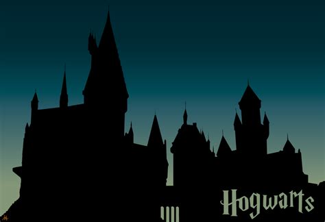 Hogwarts Castle Silhouette Printable - Free Printable Templates