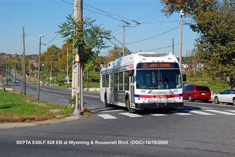 Septa Trackless Trolley Route 75 Wyoming Ave To Wayne Jct Flickr