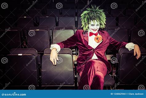 The Joker From Batman At A Comic Con Event Editorial Stock Image