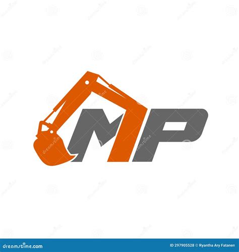 Excavating Company Circle Emblem Logo Vector. Best For Excavator ...