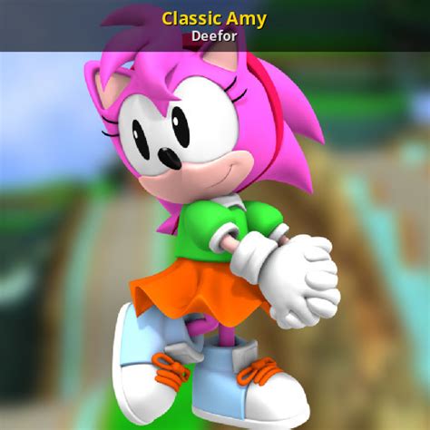 Classic Amy Sonic World Mods