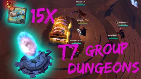 15 T7 GROUP DUNGEON MAPS WITH PREMIUMALBION ONLINE15 Т7 ГРУППОВЫХ