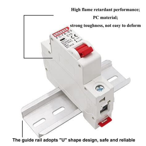 Snapklik Smseace DC Power Switches Miniature Circuit Breaker 16A