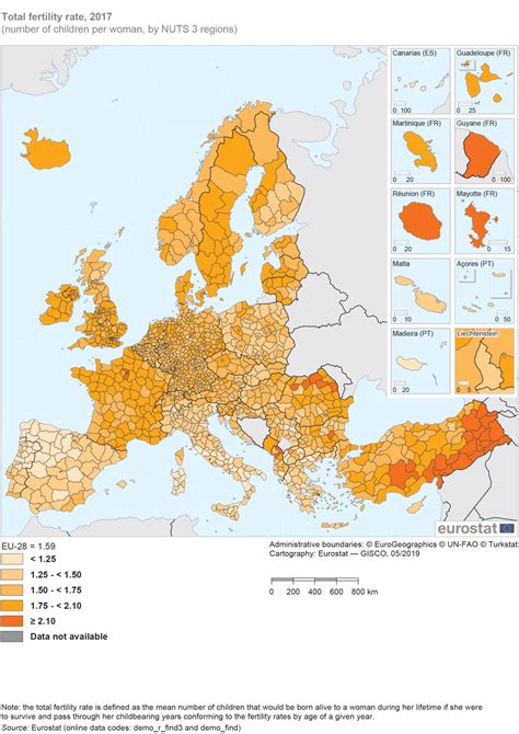 Total fertility rate map in South Asia – Brown Pundits