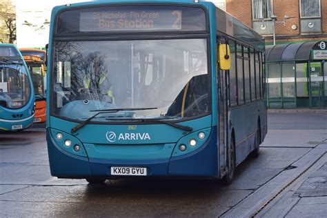 3567 Kx09 Gyu Nsf Stevenage Bus Station 30 12 20 Arriva Bu Aaron