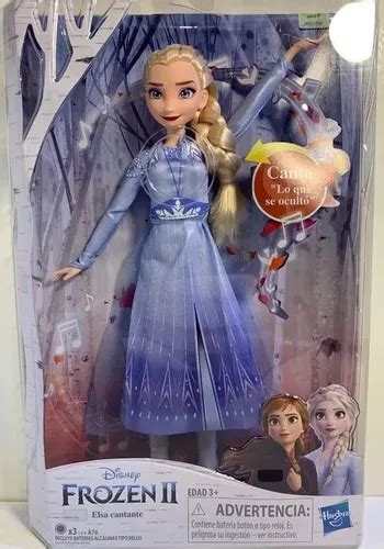 Mu Eca Frozen Ana Elsa Cantante Hasbro E Articulada En Venta En