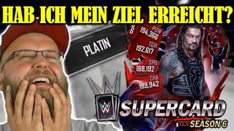 WWE SUPERCARD Hab Ich Mein Ziel Erreicht TBG Pack Opening LMS