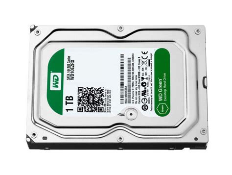 WESTERN DIGITAL WD GREEN HDD WD10EZRX 1TB 64MB CACHE SATA 6Gb S 3 5