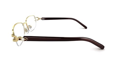 Specsavers Womens Glasses Marseille Gold Rectangle Metal Stainless