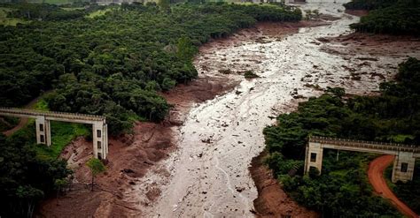 Las Impresionantes Fotos De La Presa Rota En Brasil