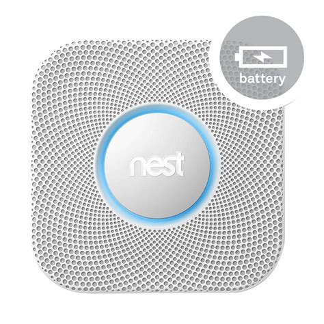 Nest Protect Smoke + Carbon Monoxide Alarm (Battery)-S2001BW - The Home ...