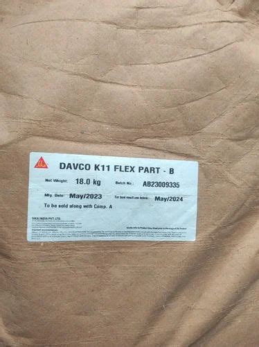 Sika Chemicals Davco K11 Flex 23KG At Rs 178 Kg In Lucknow ID