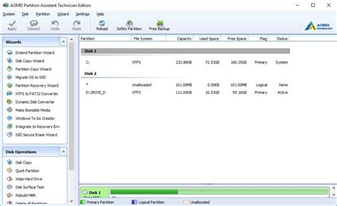 AOMEI Partition Assistant 9 2 X64 WinPE Technician Unlimited