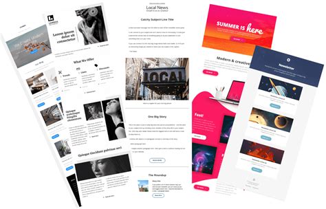 Best Free Mailchimp Templates For Newsletters