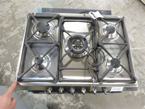 Smeg SE70SGH 5 Gas Hob 5 Burners Stainless Steel 229 Gas Hob Cooker