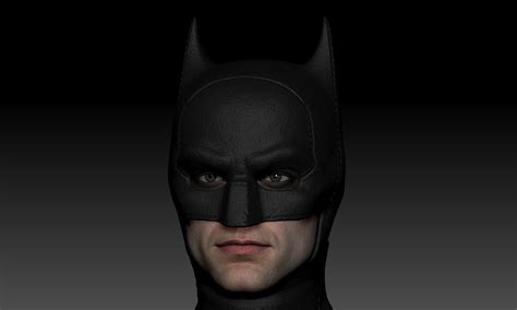 The Batman Robert Pattinson 3d Model 3d Printable Cgtrader