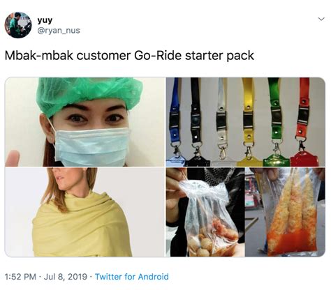 Gojek Indonesia On Twitter Gimana Menurut Kalian Girls Starter Pack